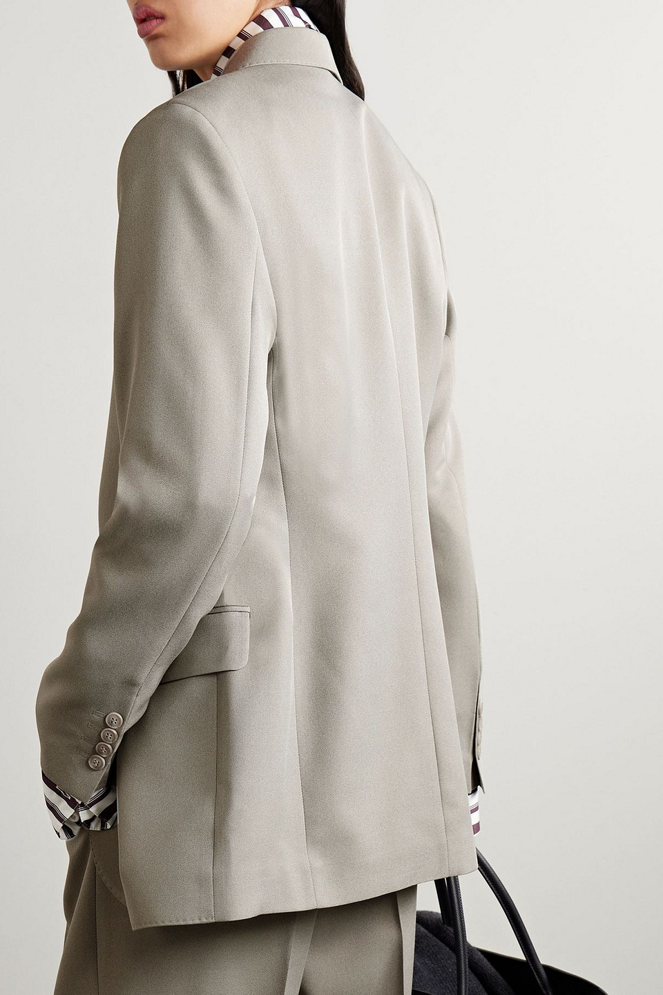 Bettter Hourglass Wool-blend Blazer In Multi