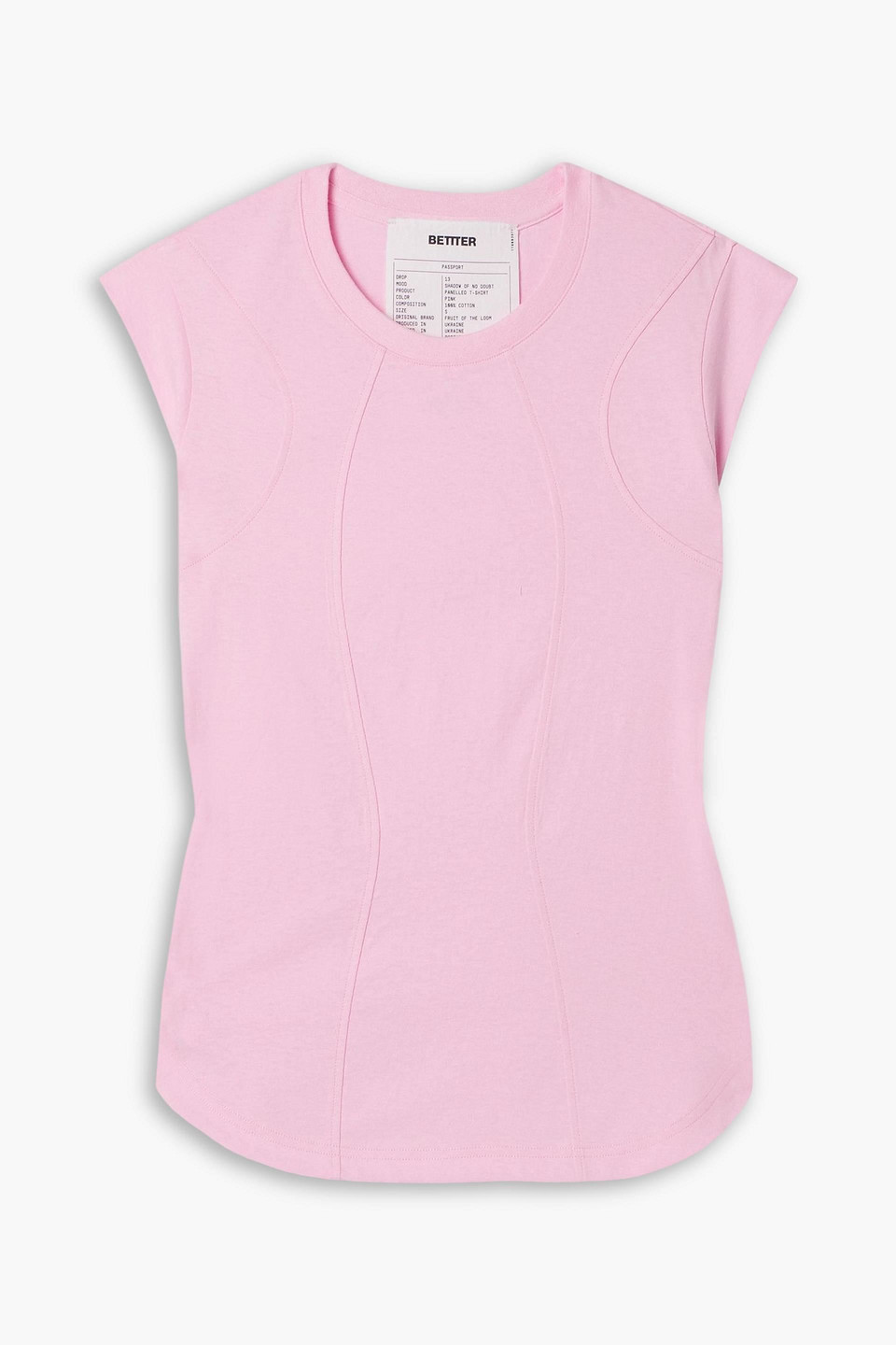 Bettter T-shirt Aus Baumwoll-jersey In Pink