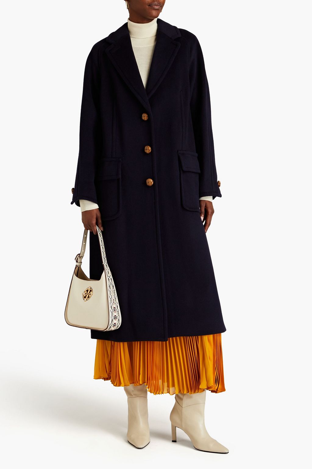 TORY BURCH Wool-felt coat
