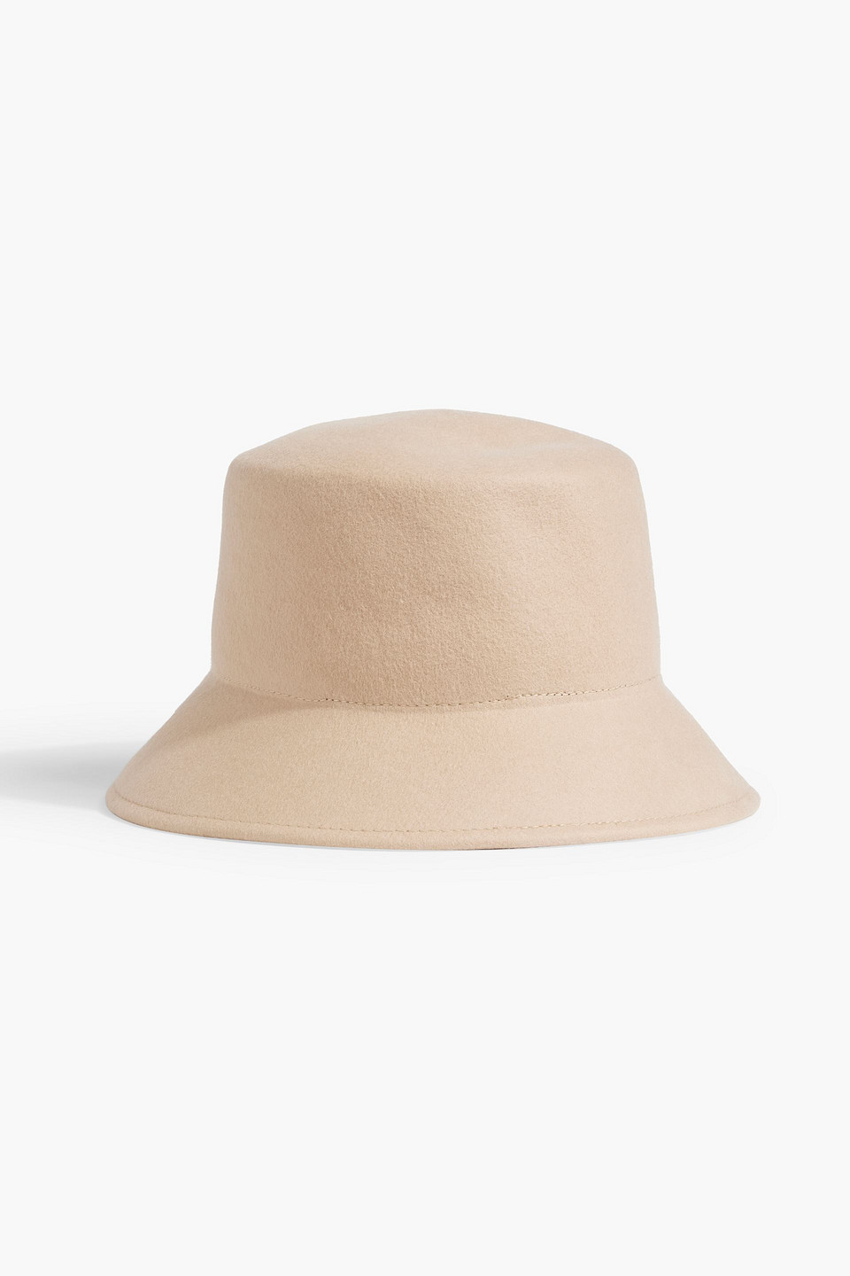 Shop Eugenia Kim Jonah Wool Bucket Hat In Beige