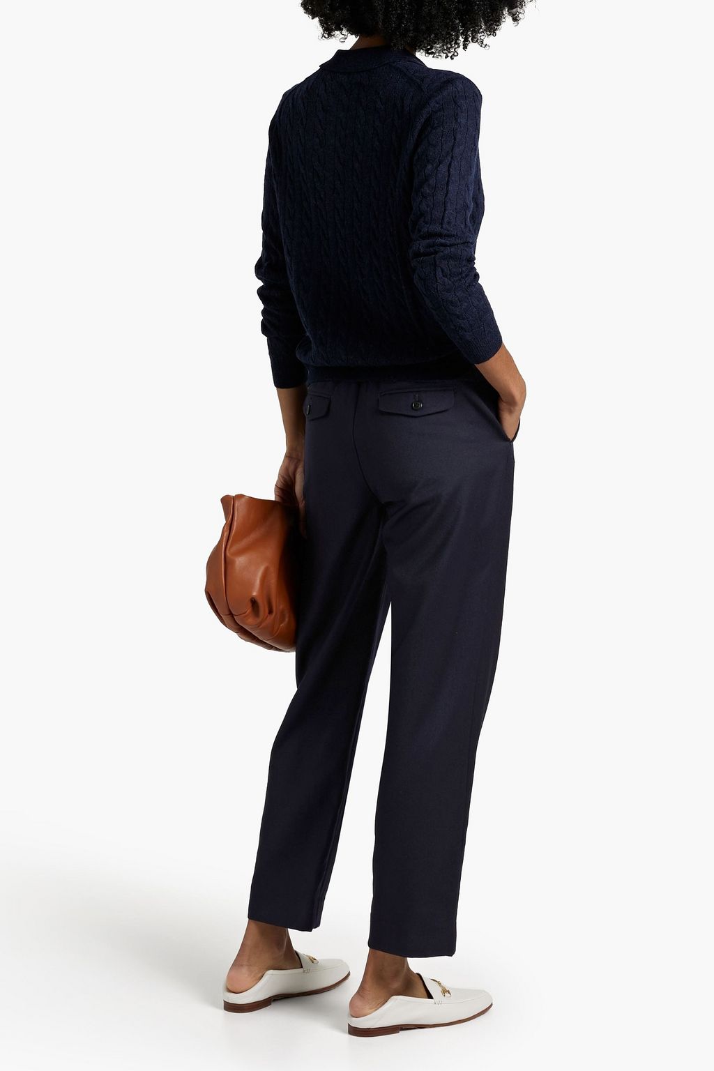 ALEX MILL Wool straight-leg pants