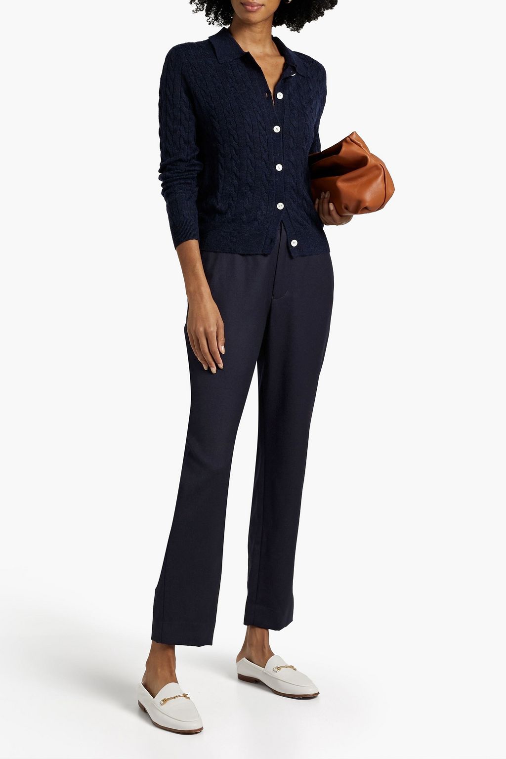 ALEX MILL Wool straight-leg pants