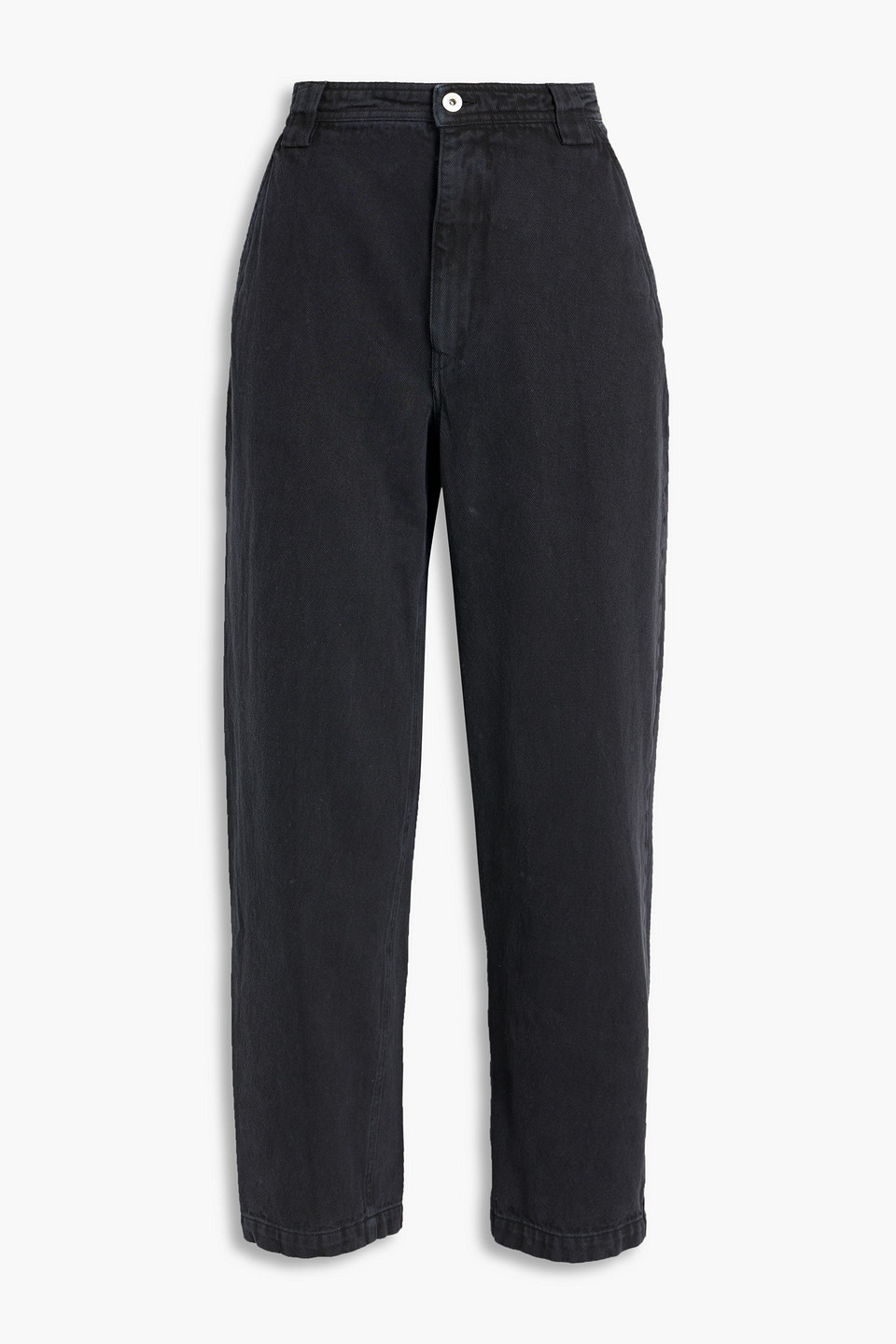 Houston high-rise straight-leg jeans