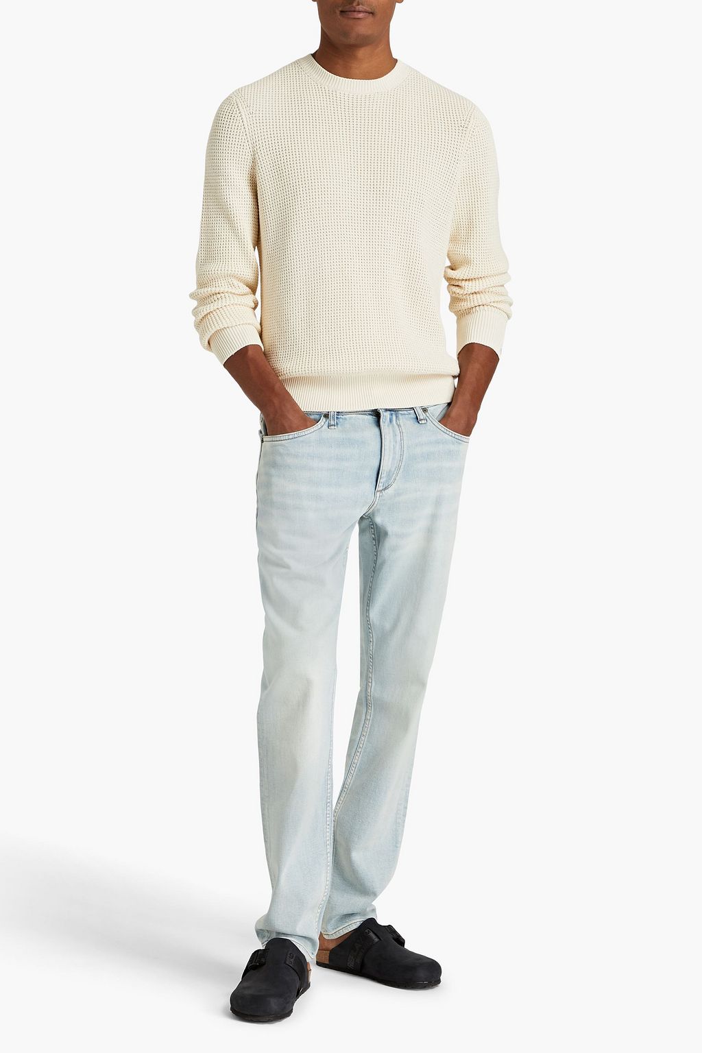 RAG & BONE Ribbed cotton sweater