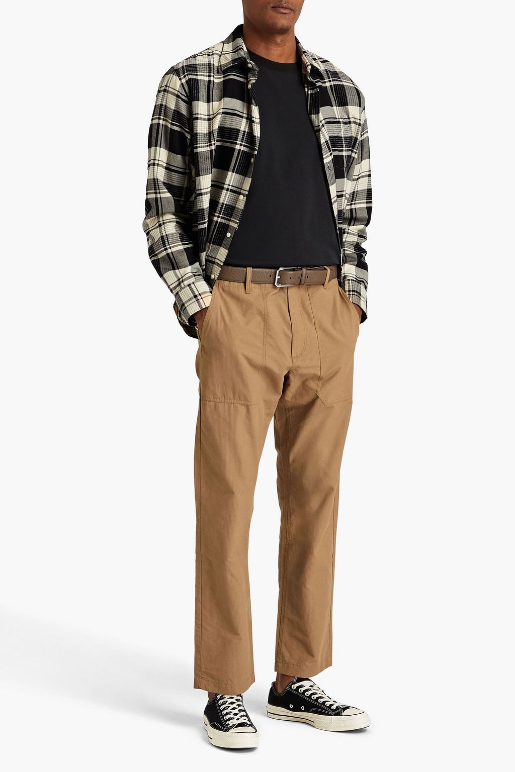 RAG & BONE Cotton-blend ripstop chinos