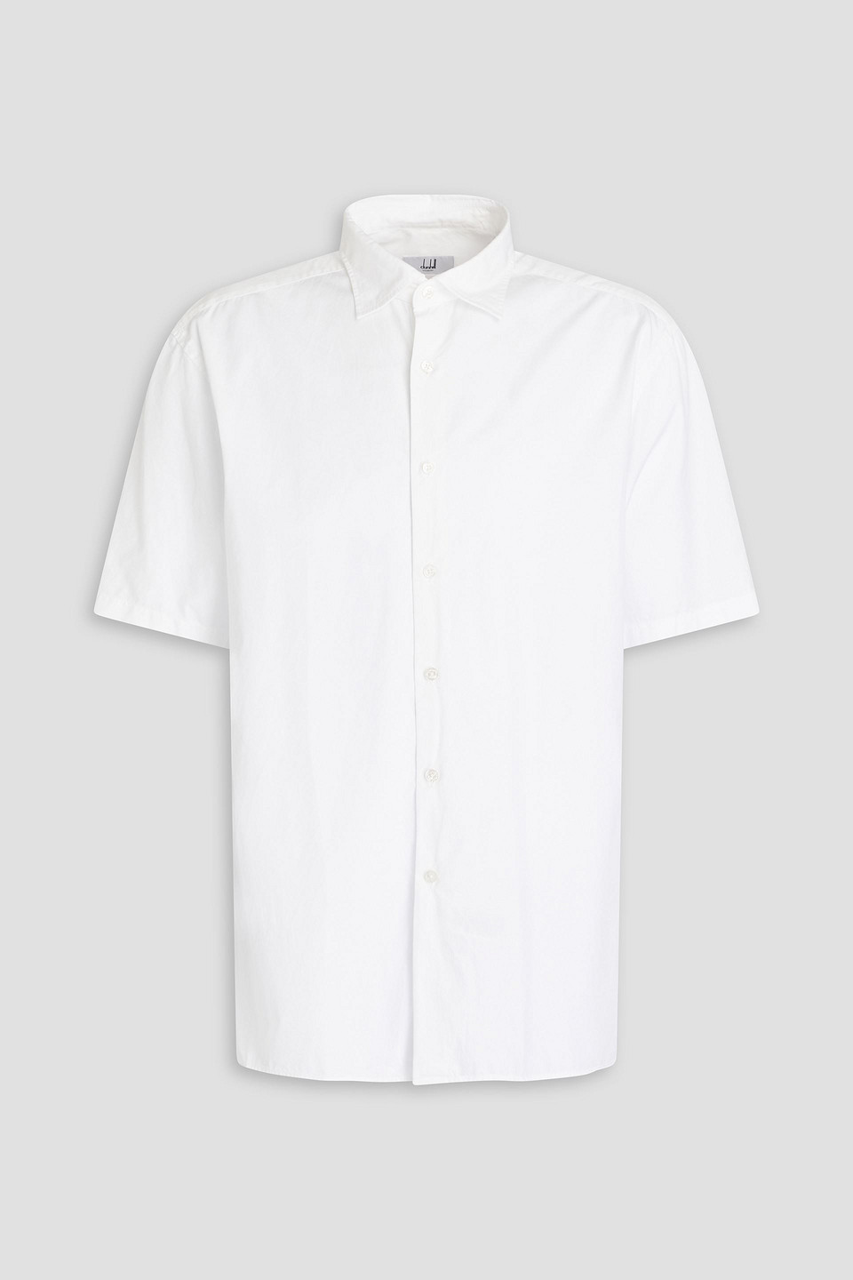 Dunhill Cotton-poplin Shirt In White