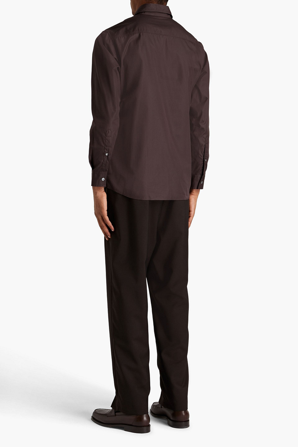 DUNHILL COTTON-POPLIN SHIRT