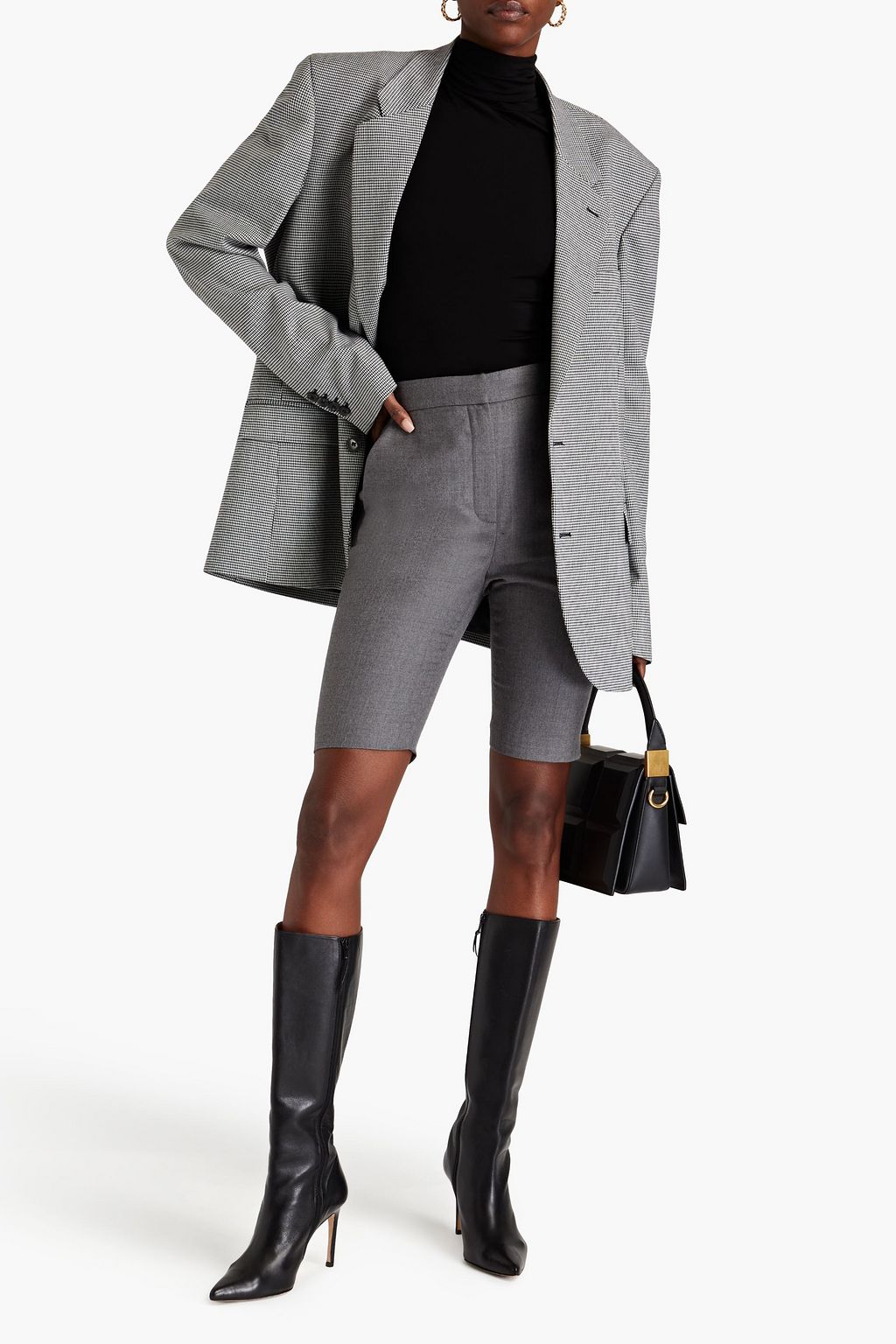 BALMAIN شورت مصنوع من الصوف