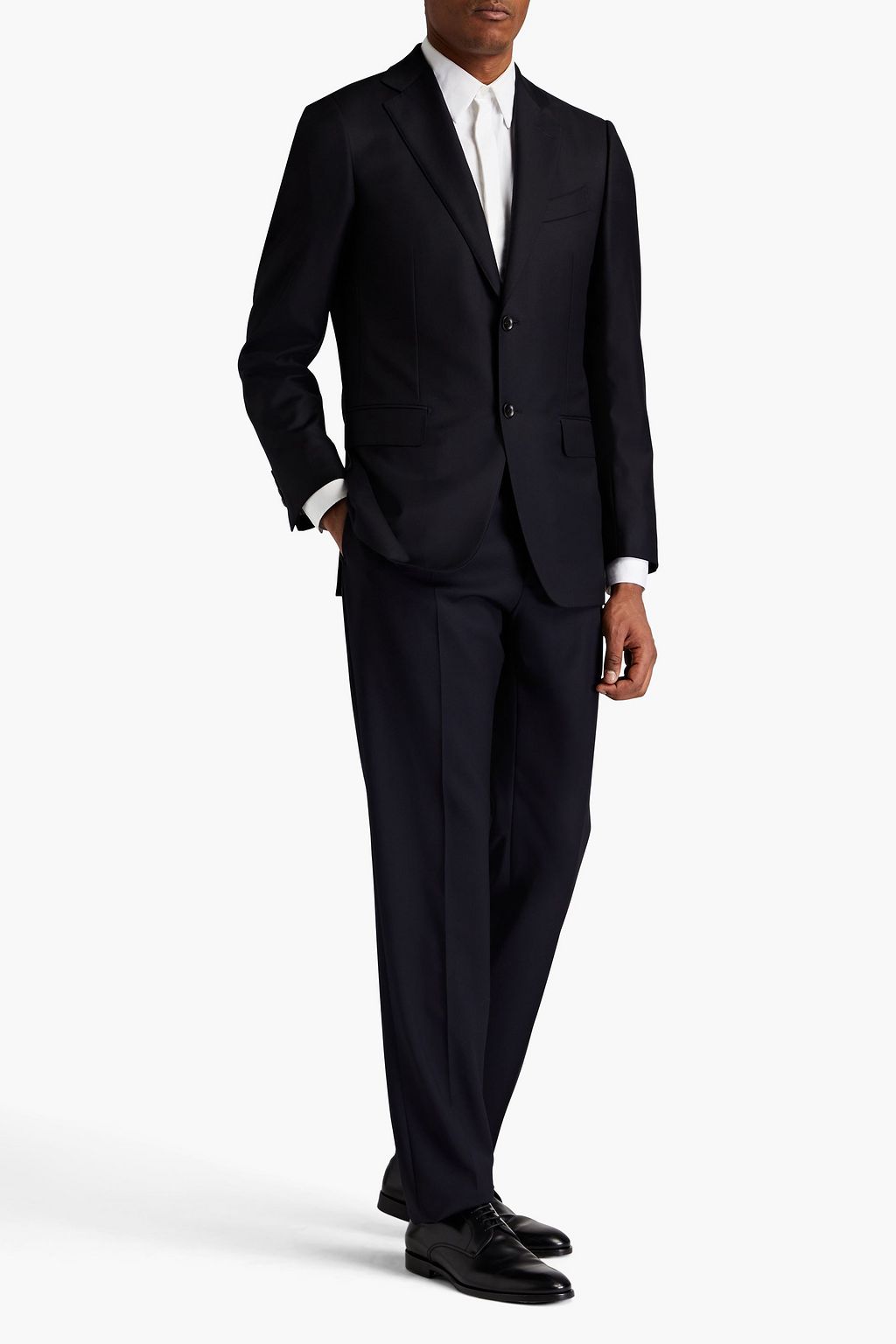 DUNHILL Klassisches Sakko aus Woll-Twill