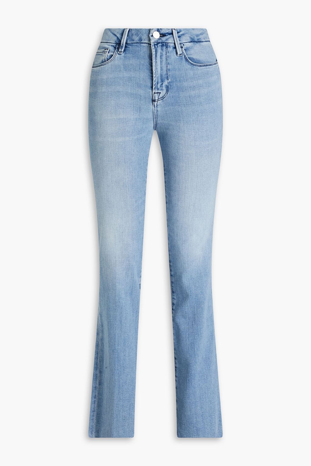 FRAME Le Mini Boot mid rise bootcut jeans THE OUTNET