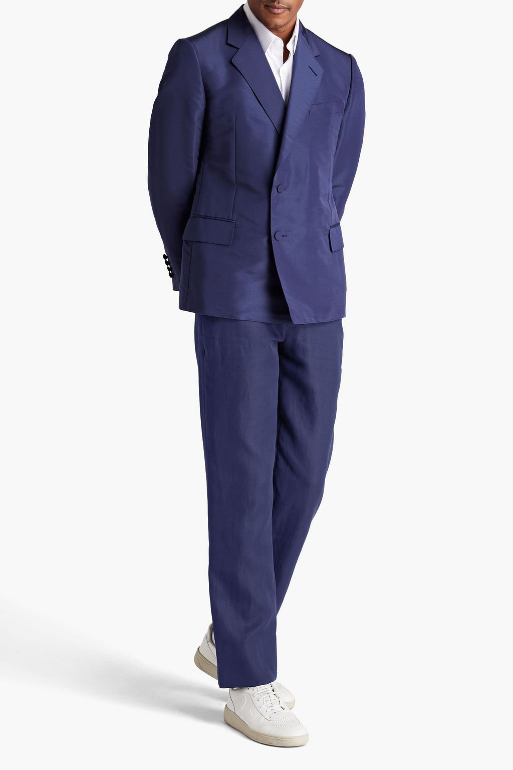DUNHILL Blazer aus Seiden-Faille