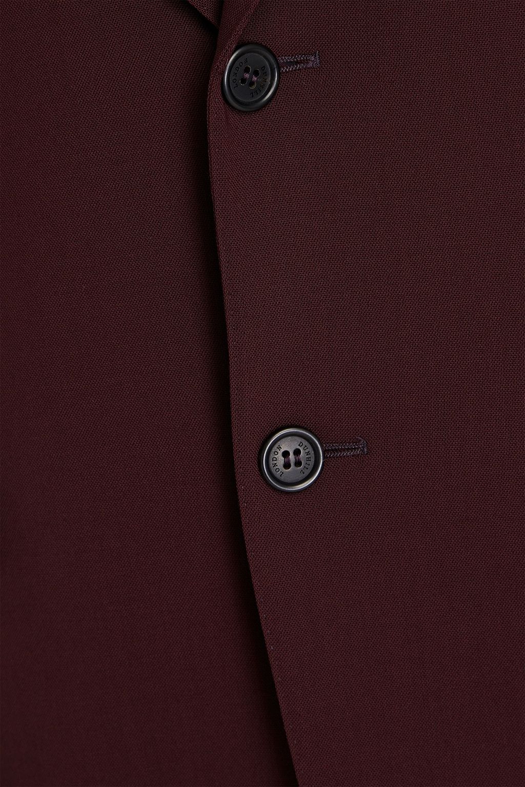 DUNHILL Slim-fit grain de poudre wool suit
