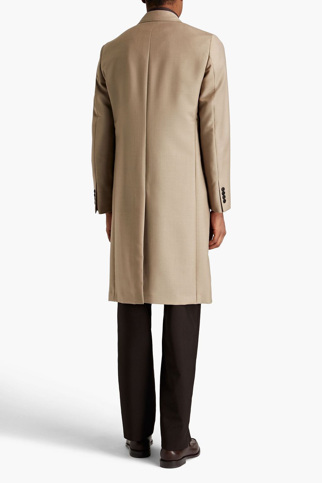DUNHILL Mohair and wool-blend coat