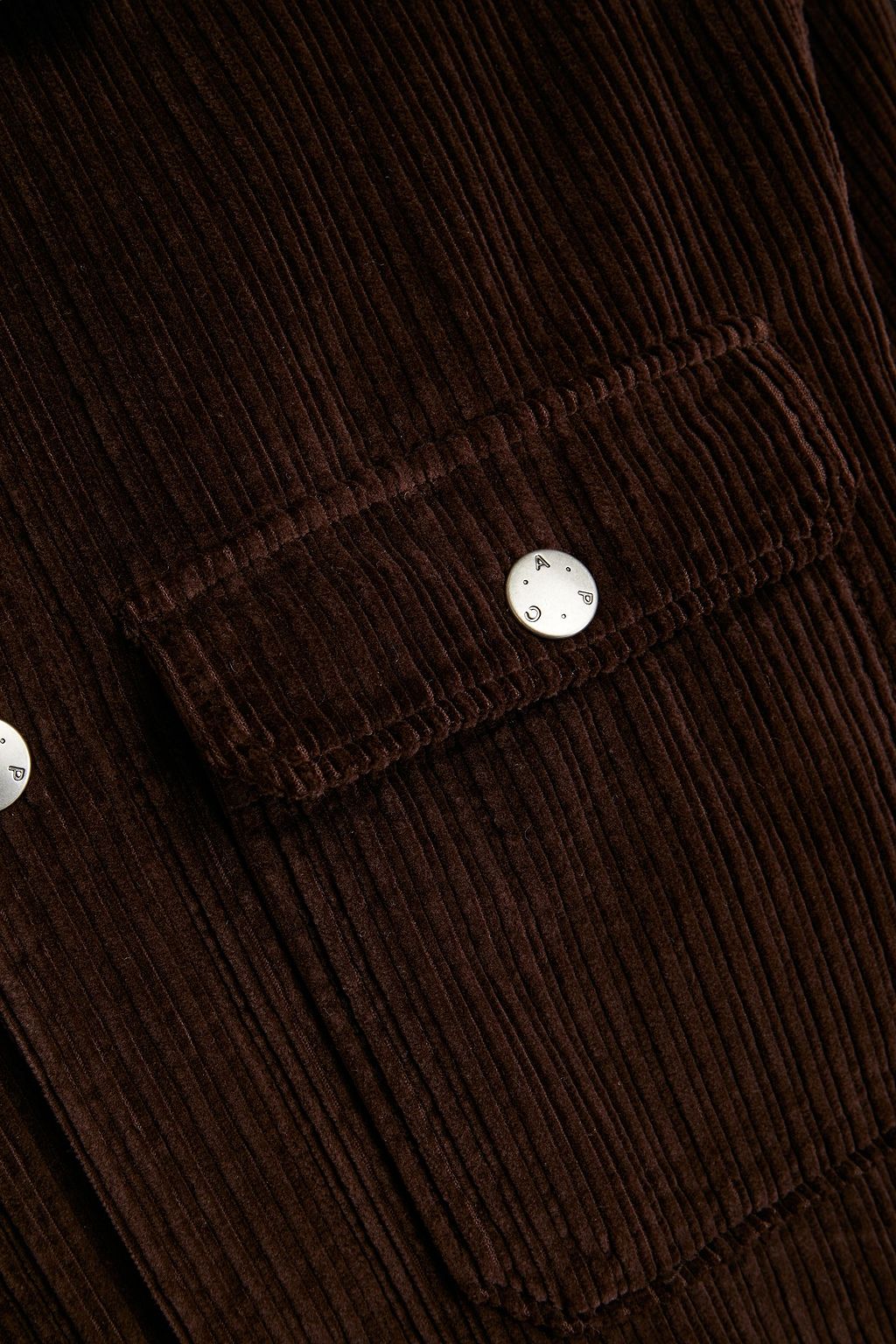 A.P.C. コットンコーデュロイ オーバーシャツ
