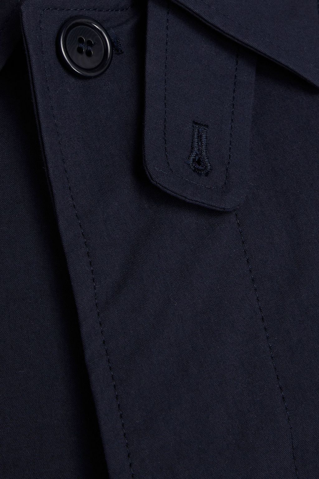 A.P.C. Cotton-blend canvas hooded coat