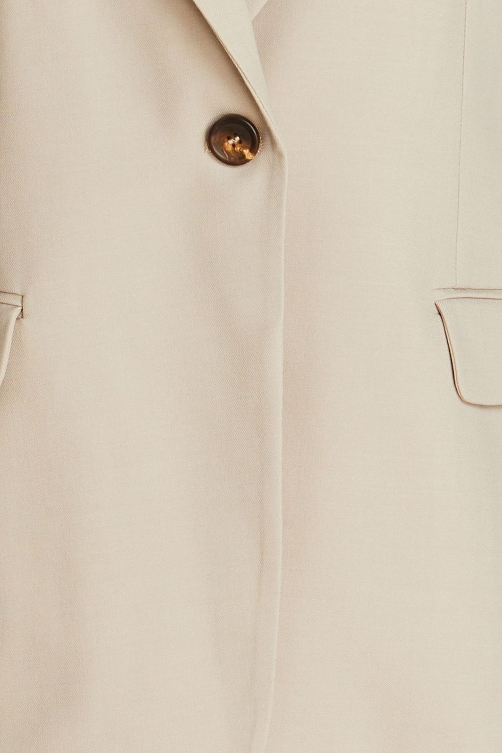 BRUNELLO CUCINELLI Wool-blend twill blazer