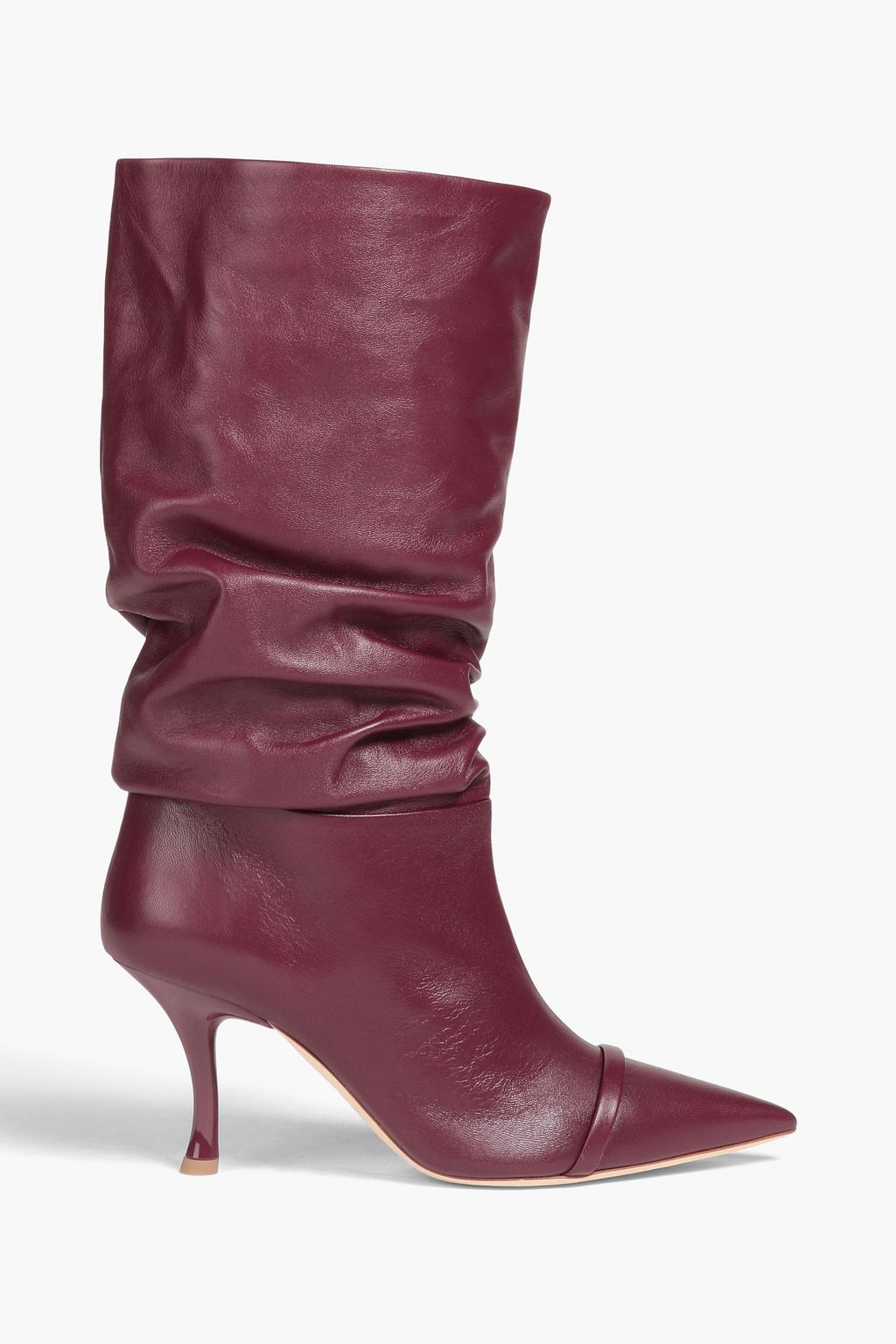 MALONE SOULIERS Isley gathered leather boots THE OUTNET