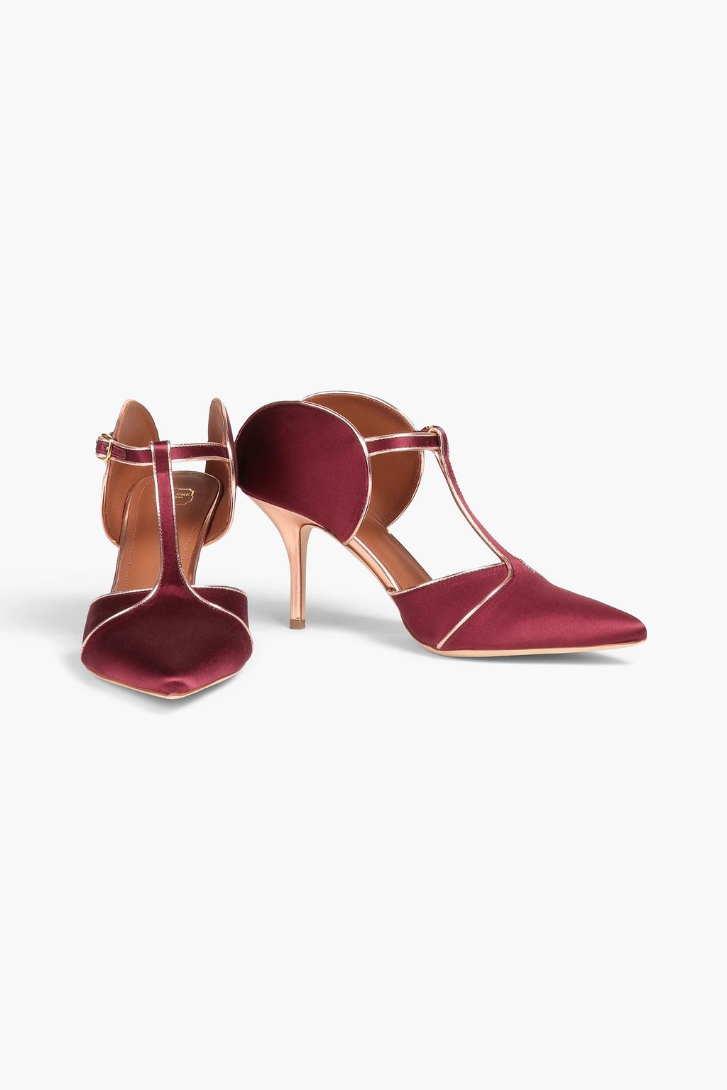MALONE SOULIERS Imogen satin mules