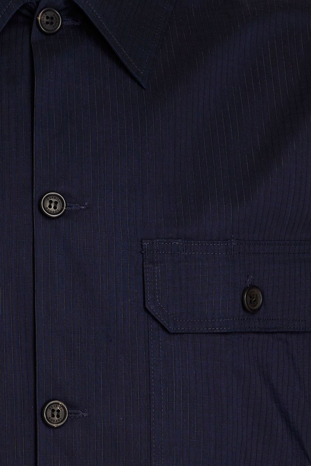 DUNHILL Cotton-blend ripstop shirt