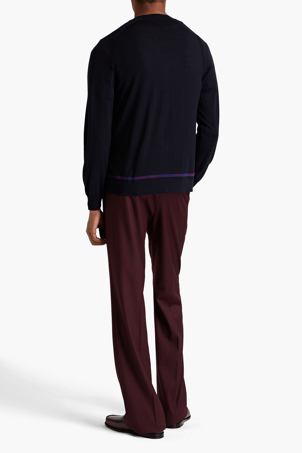DUNHILL MERINO WOOL CARDIGAN