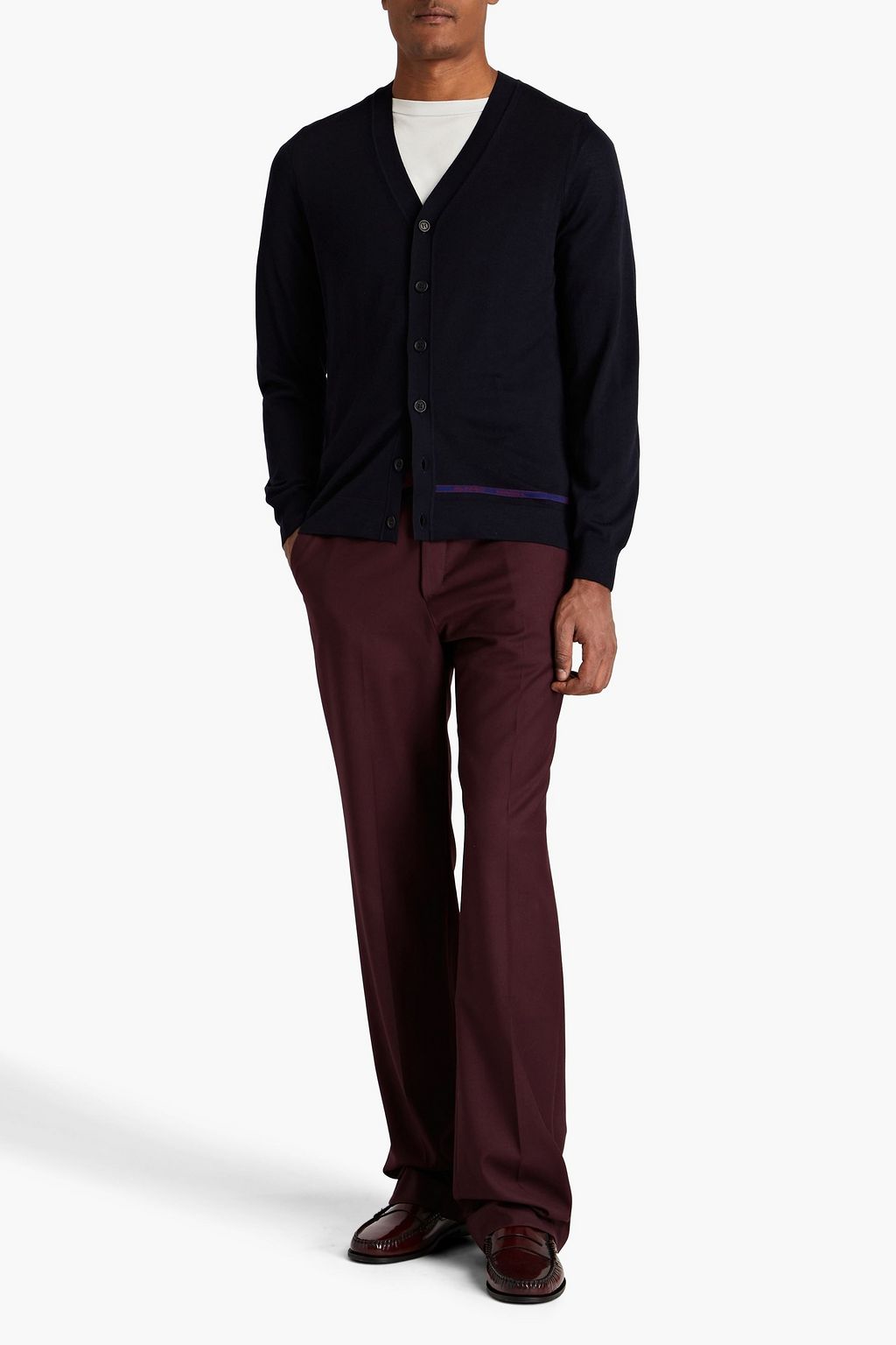 DUNHILL Merino wool cardigan