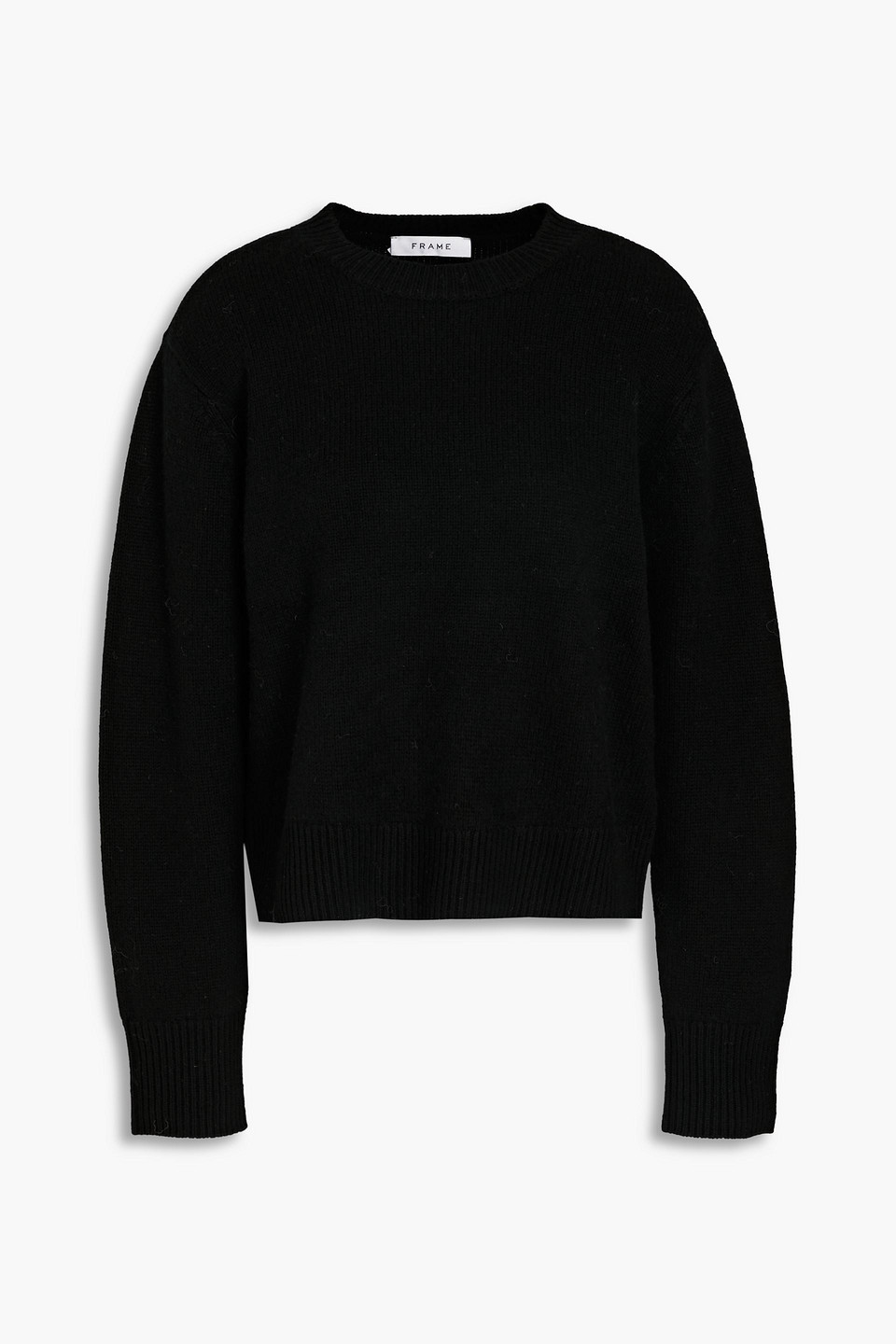 Frame Cashmere Sweater In Black