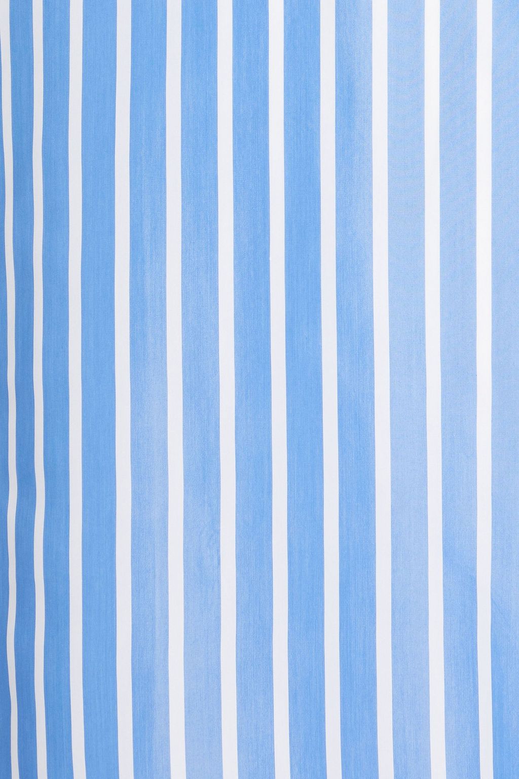 DUNHILL Striped Lyocell and silk-blend shirt