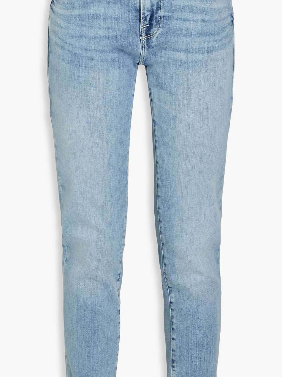 le garcon cropped slim boyfriend jeans