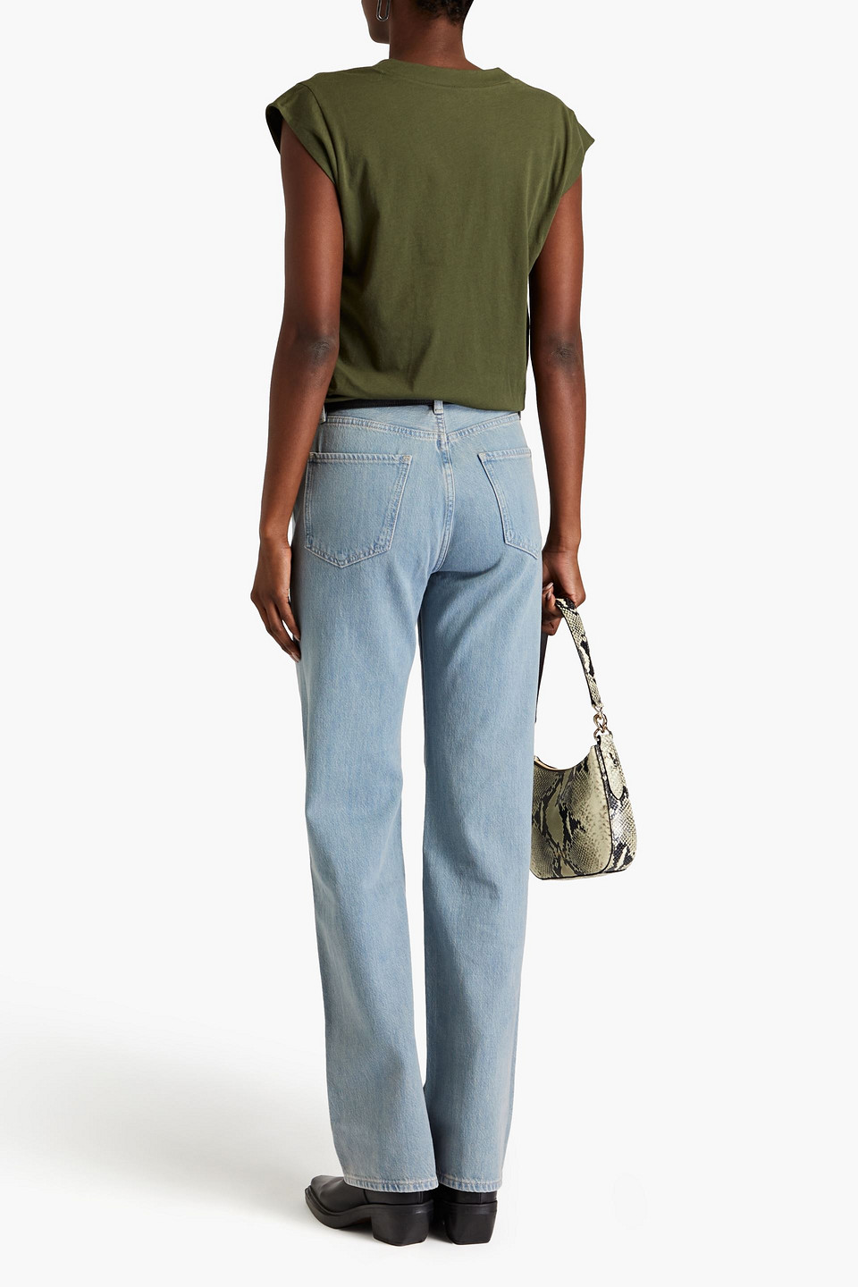 FRAME LE JANE HIGH-RISE STRAIGHT-LEG JEANS 