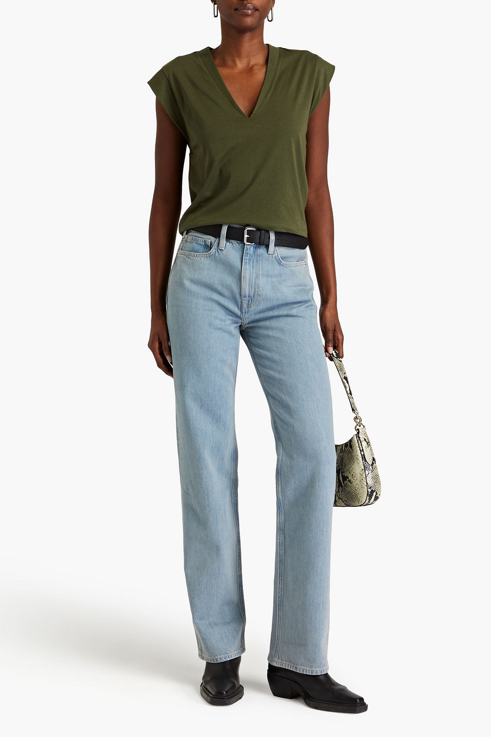 FRAME LE JANE HIGH-RISE STRAIGHT-LEG JEANS 
