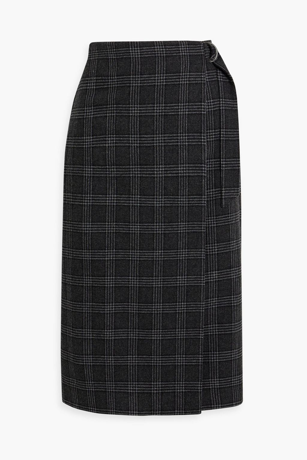 White wool wrap clearance skirt