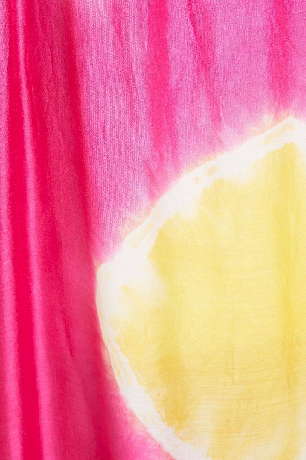 SUNDRESS Grace tie-dyed satin maxi dress