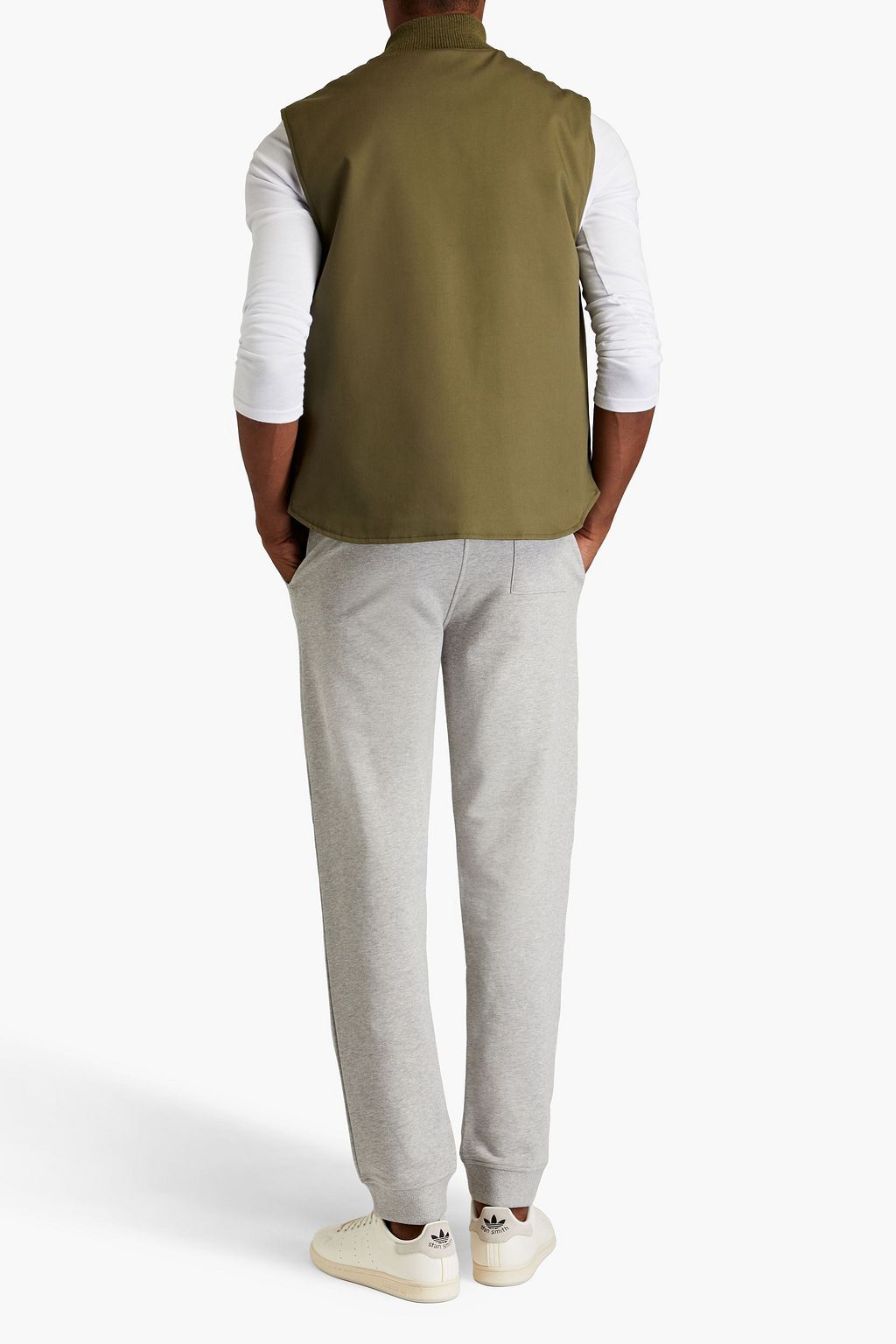 A.P.C. Coed French cotton-terry drawstring sweatpants