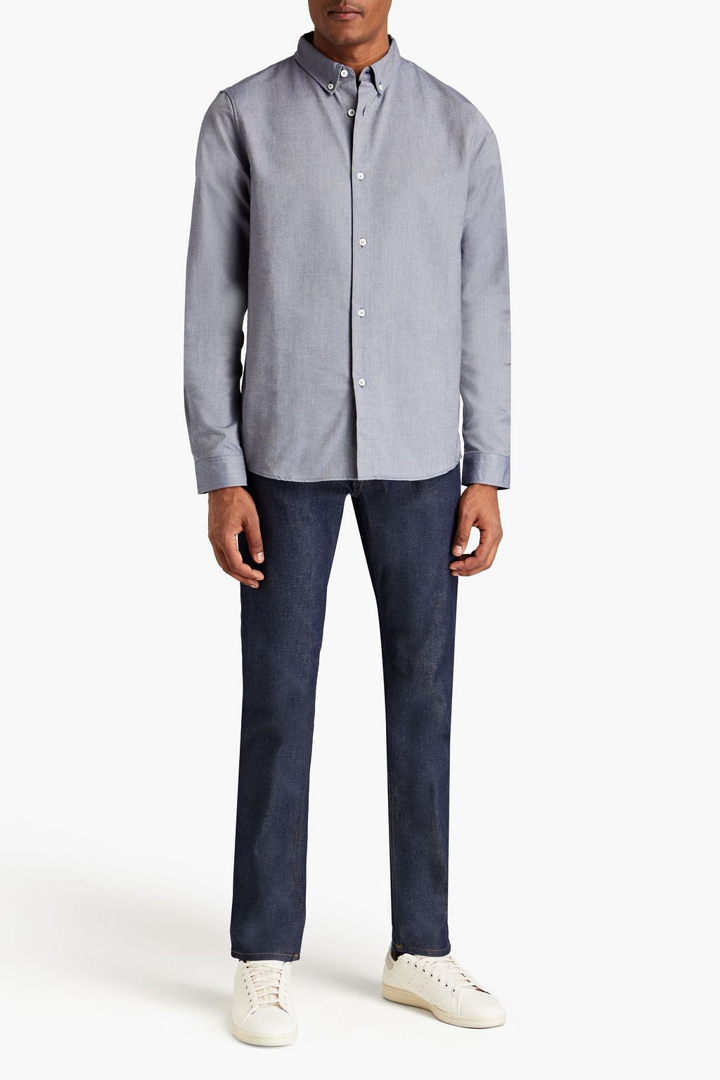 A.P.C. Cotton-chambray shirt
