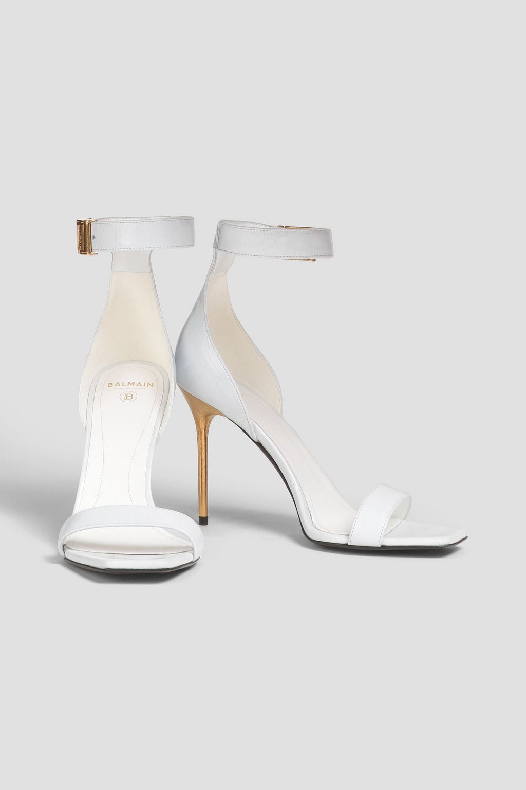 BALMAIN Leather sandals