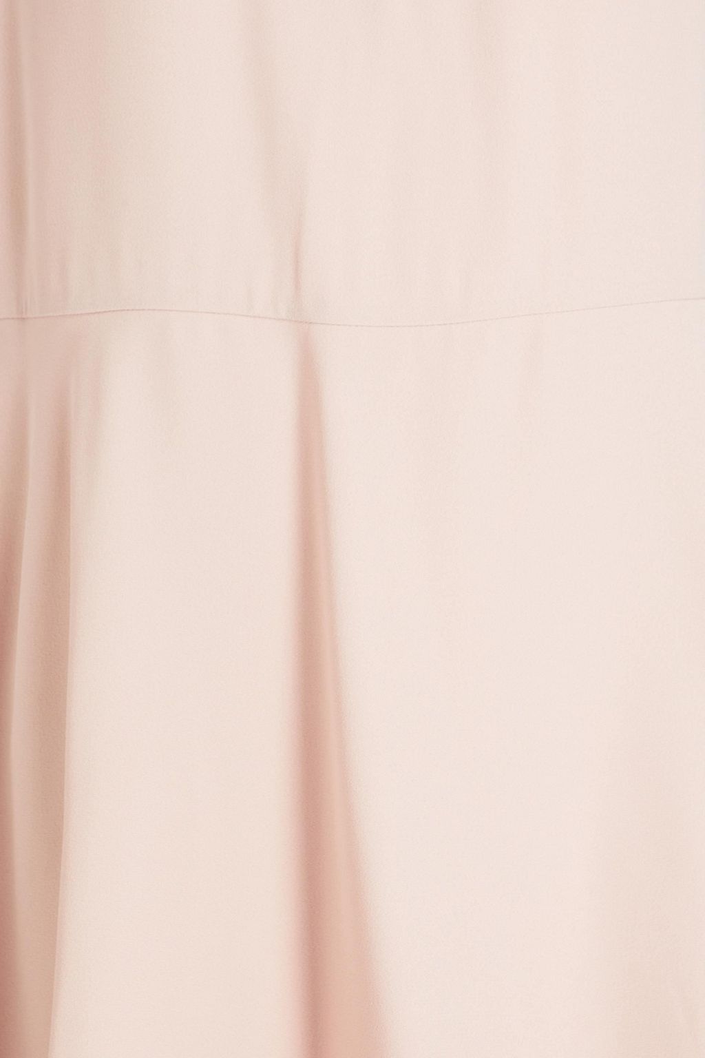 REDVALENTINO فستان قصير مصنوع من ساتان كريب بأسلوب الكاب