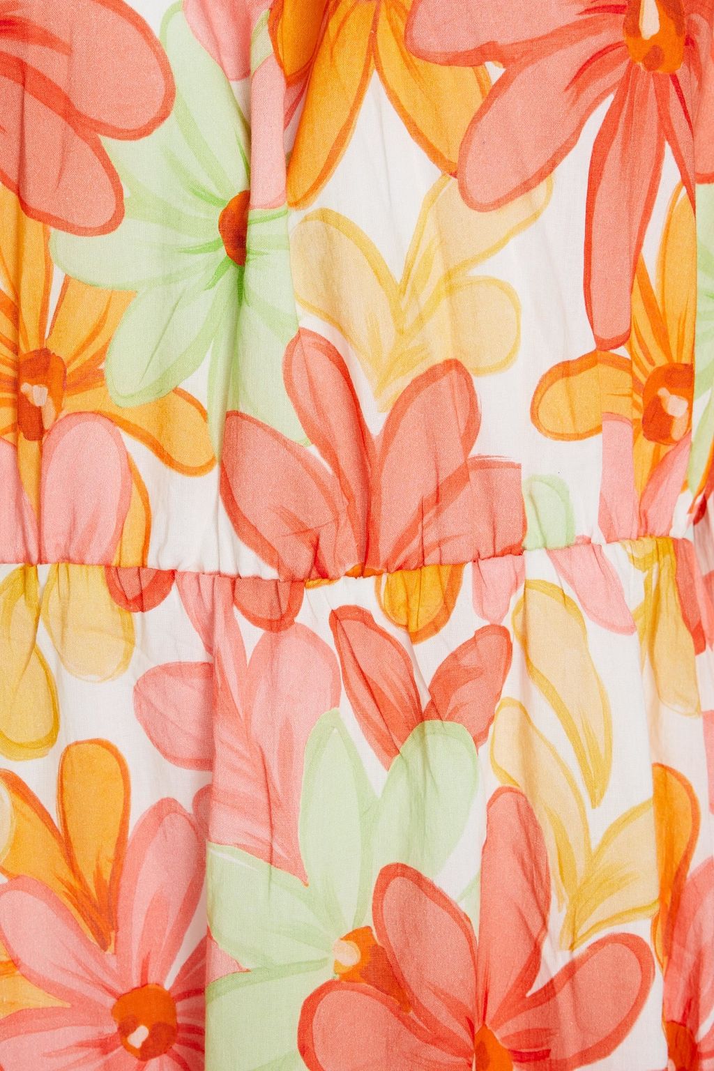 SUNDRESS فستان طويل «غايل» مصنوع من القطن ومزين بطبعة الأزهار