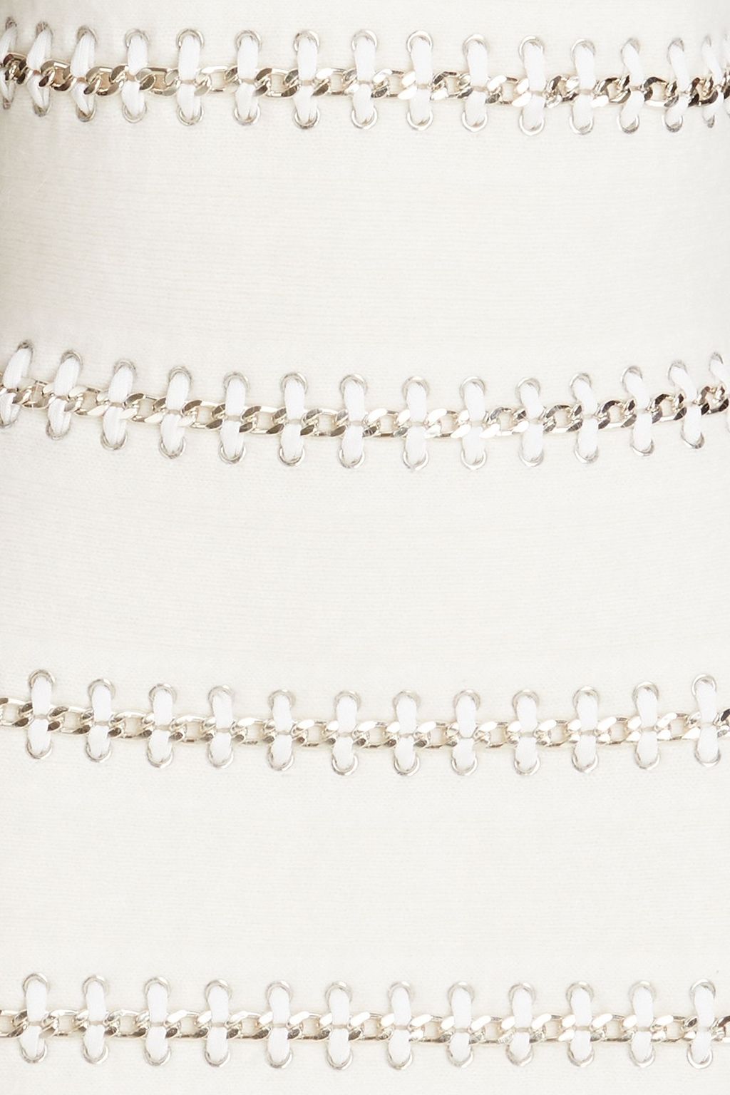 BALMAIN Mini-Strickkleid mit Federn