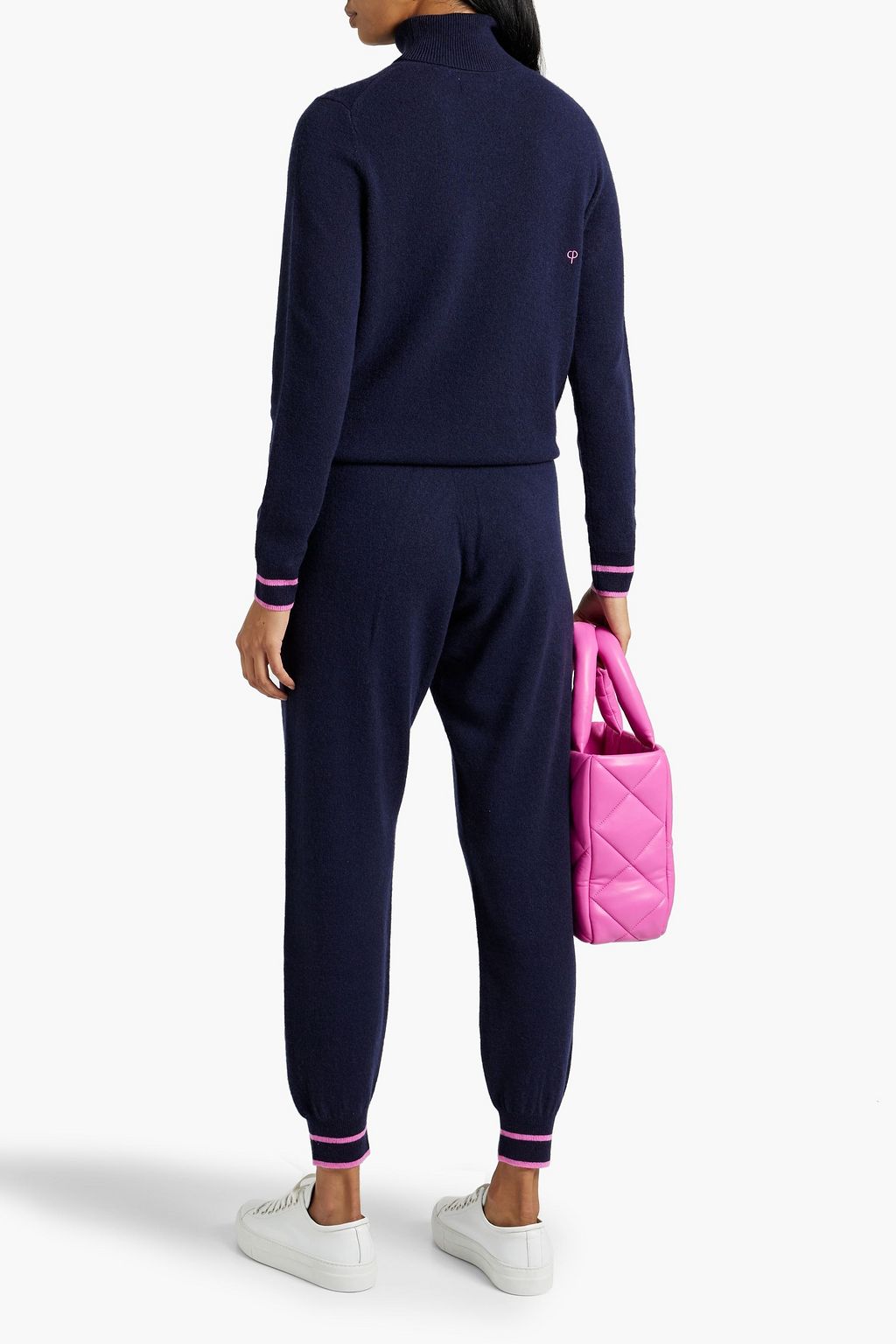 CHINTI & PARKER Merino wool and cashmere-blend turtleneck sweater