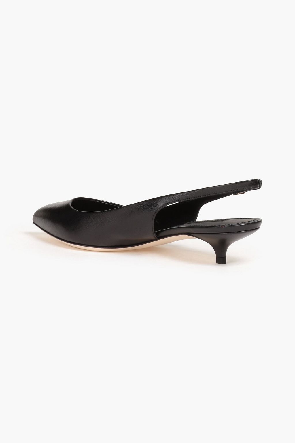 DOLCE&GABBANA Leather slingback pumps