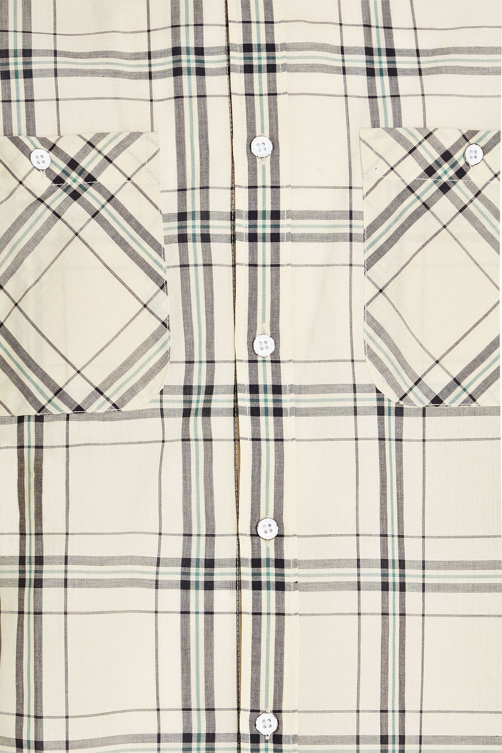 RAG & BONE Gus checked cotton Oxford shirt