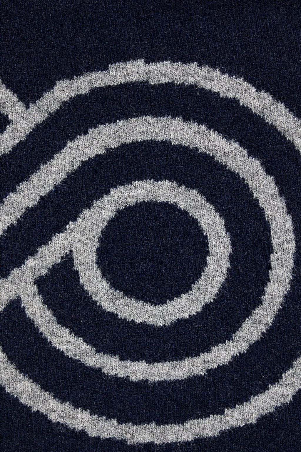 IRIS & INK Danielle jacquard-knit wool scarf