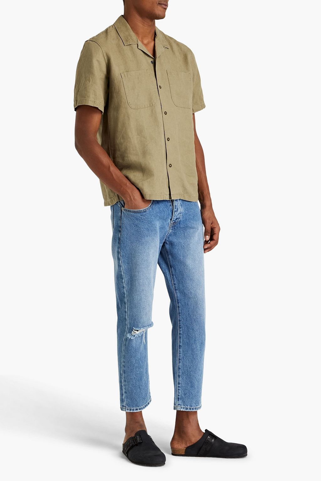 RAG & BONE Avery linen shirt