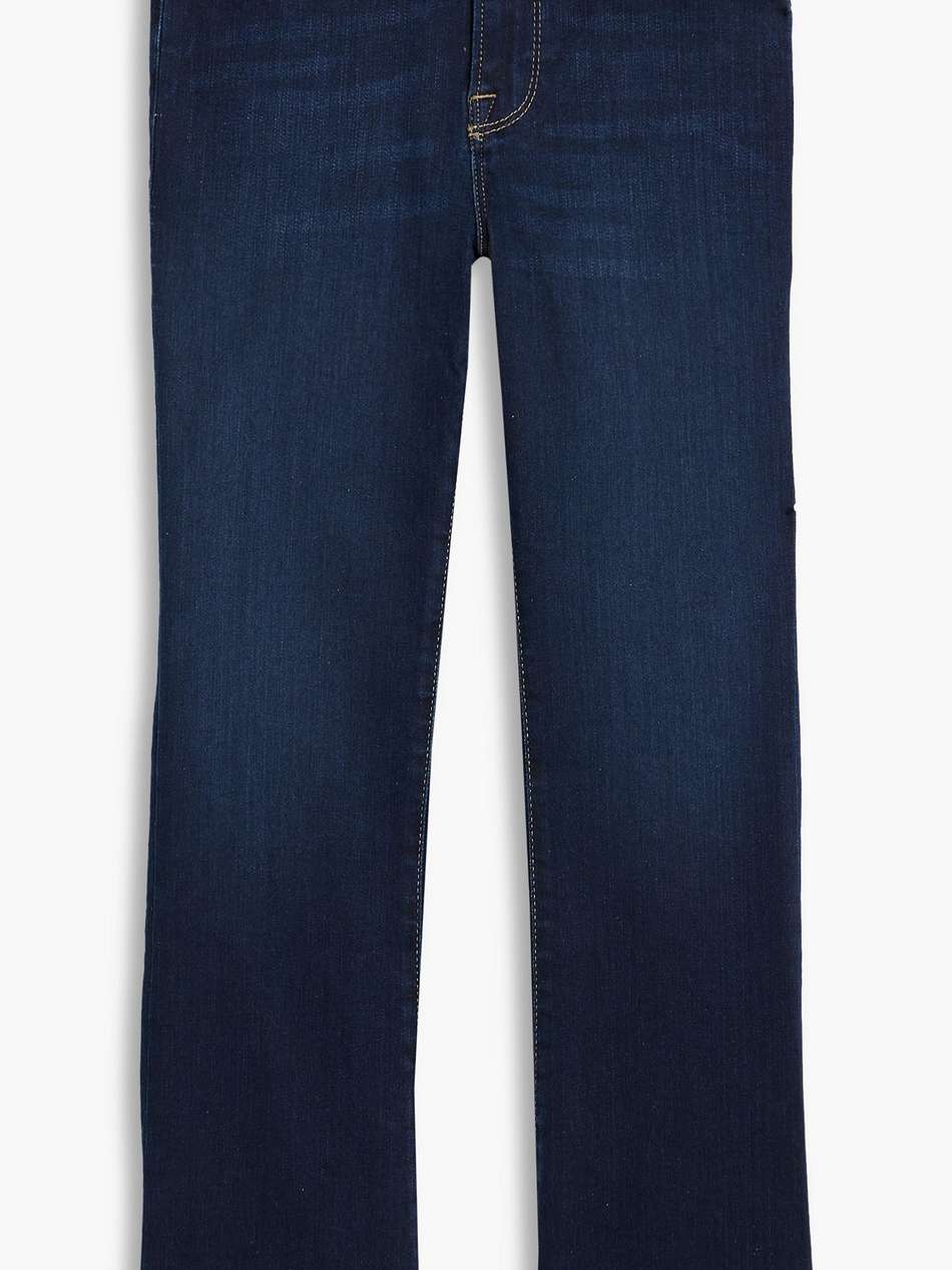 le crop mini boot cropped mid-rise bootcut jeans