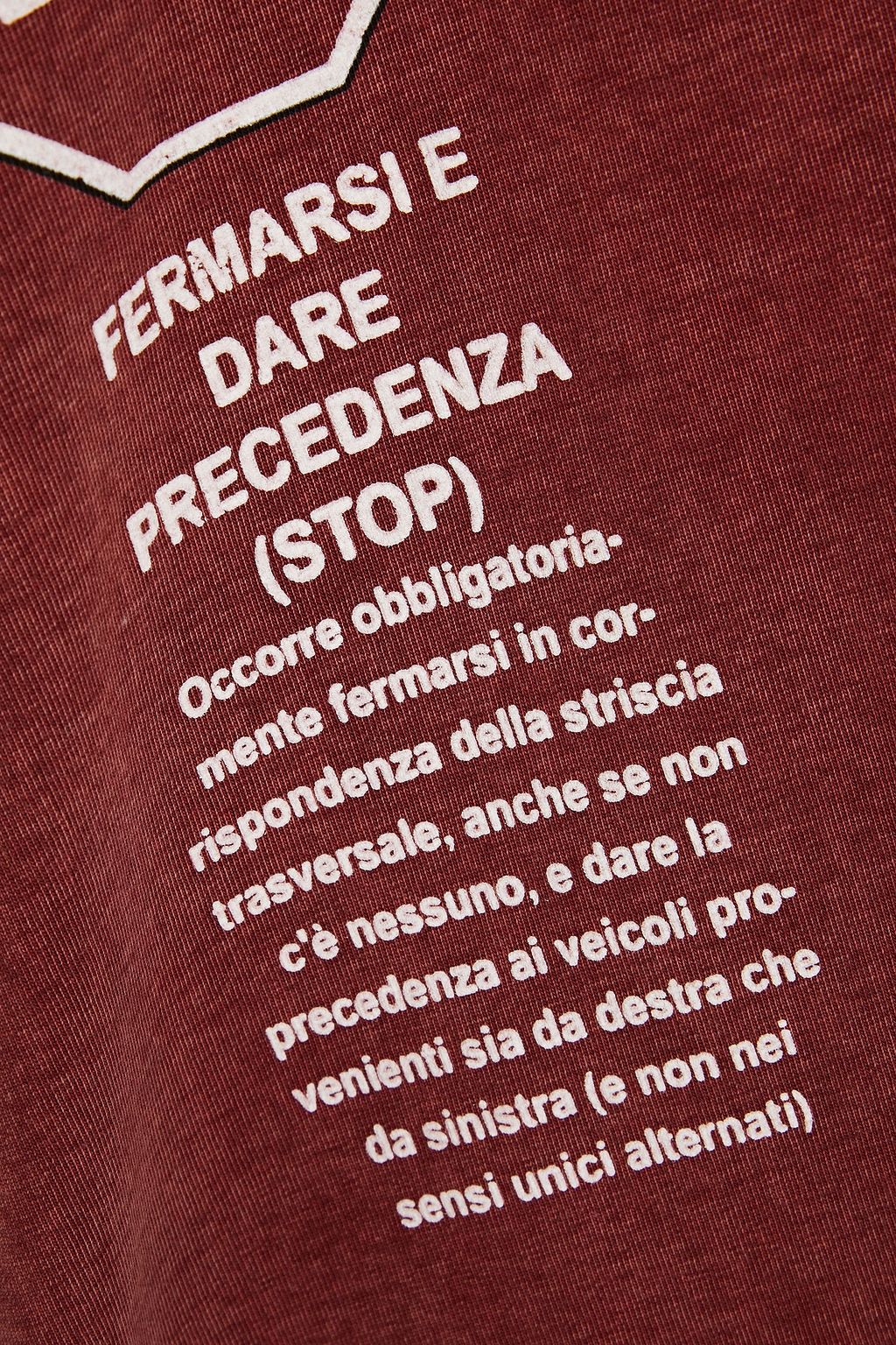 DOLCE&GABBANA Printed cotton-jersey T-shirt