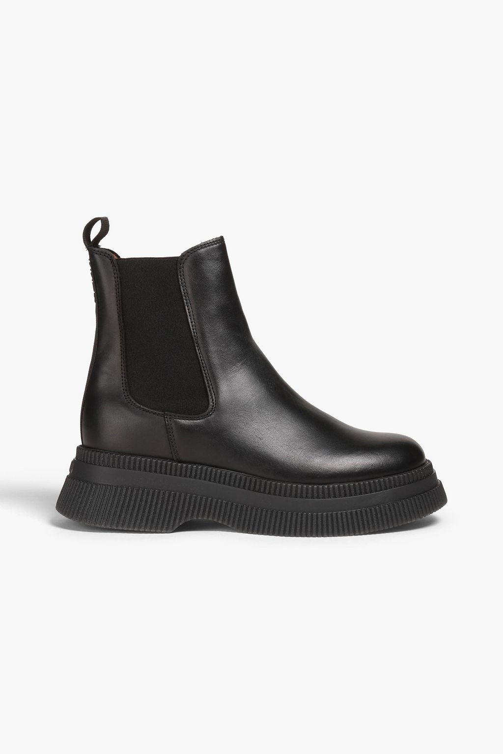 GANNI Leather Chelsea boots | THE OUTNET