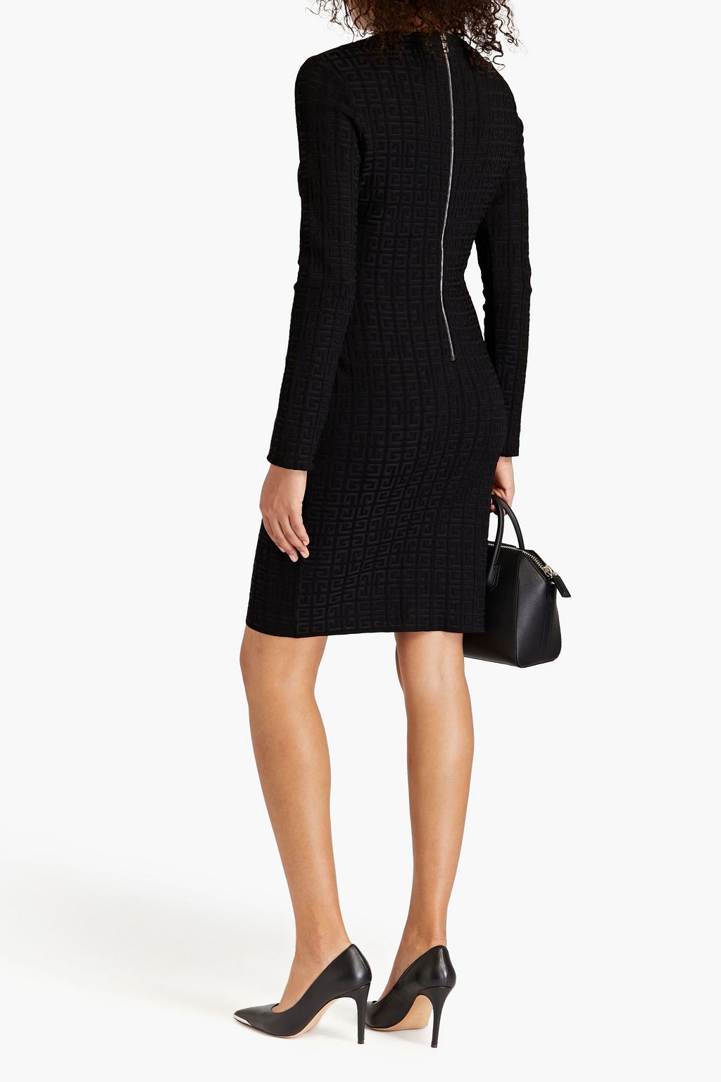 GIVENCHY Jacquard-knit mini dress