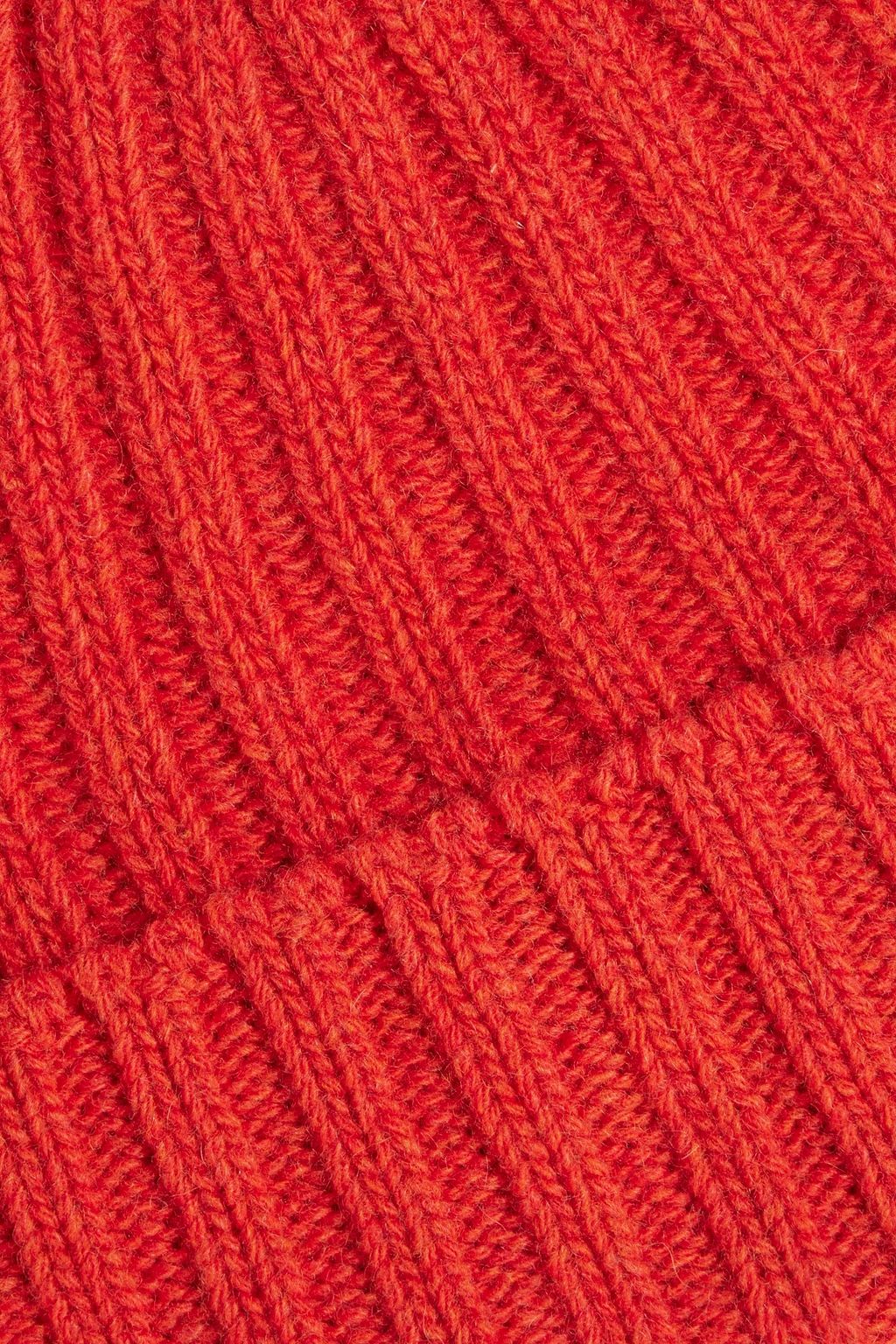 IRIS & INK Leslie ribbed cashmere and wool-blend beanie