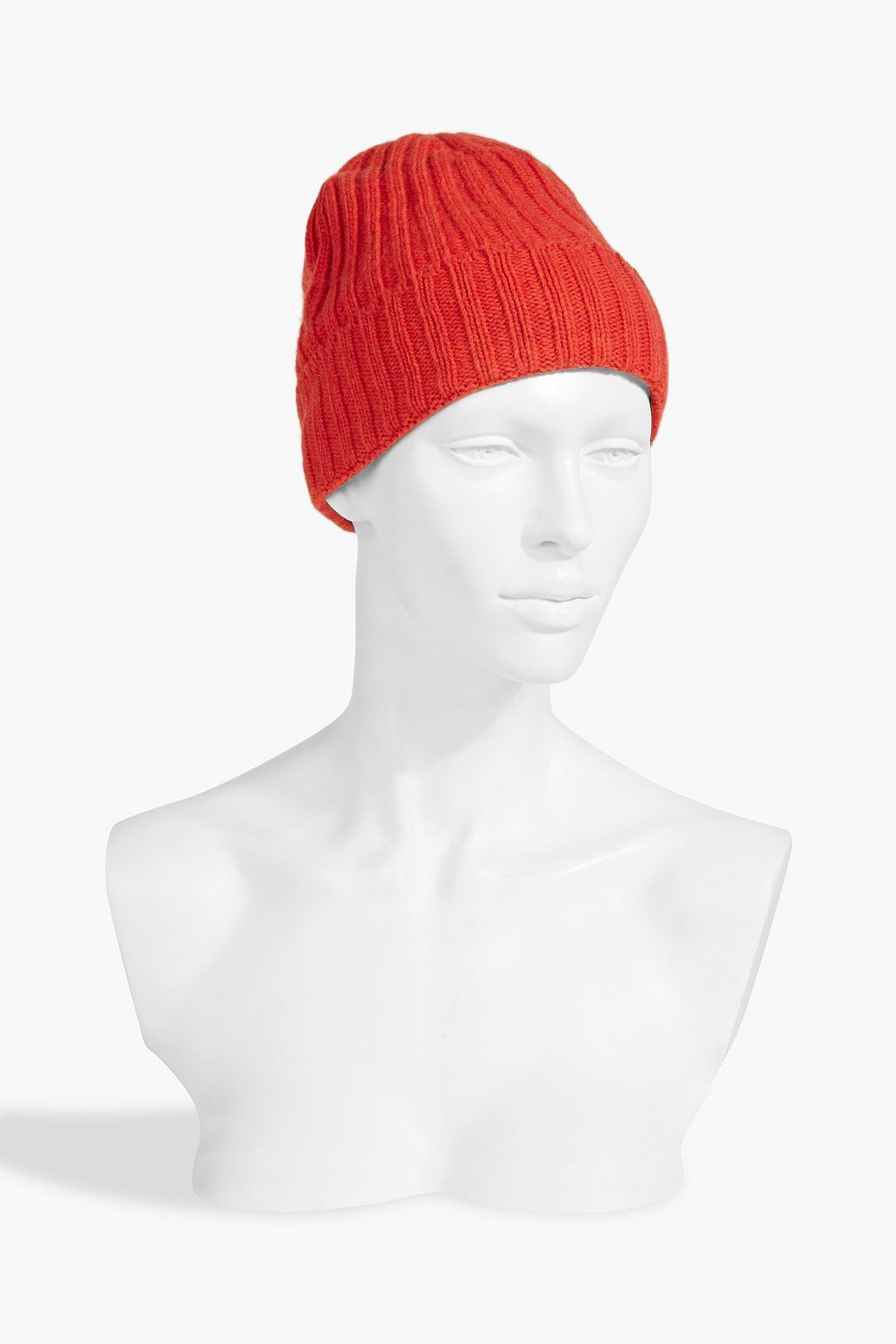IRIS & INK Leslie ribbed cashmere and wool-blend beanie