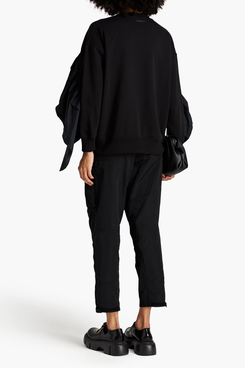 REDVALENTINO سويت شيرت من مزيج من قطن تيري الفرنسي